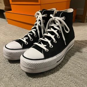 High top platform converse